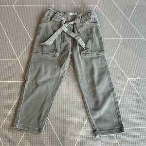 Zara | paperbag jeans